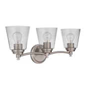 Craftmade Tyler 3 Light 23" Wide Vanity Light Brushed Polished Nickel