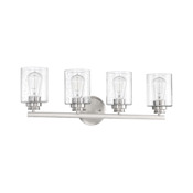 Craftmade Bolden 4 Light 26" Wide Vanity Light Brushed Polished Nickel