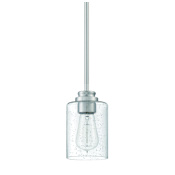 Craftmade Bolden 5" Wide Mini Pendant Brushed Polished Nickel