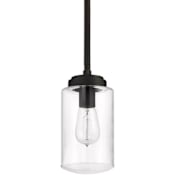 Craftmade Crosspoint 5" Wide Outdoor Mini Pendant Espresso