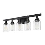 Craftmade 36" Wide Vanity Light Flat Black