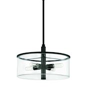 Craftmade Hailie 4 Light 15" Wide Pendant Flat Black