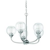 Craftmade Glenda 5 Light 24" Wide Chandelier Brushed Polished Nickel