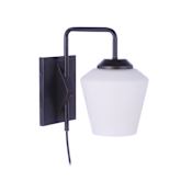 Craftmade Rive 11" Tall Wall Sconce Flat Black