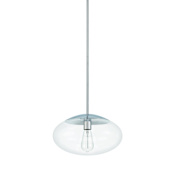 Craftmade Gaze 14" Wide Suspension Pendant Chrome