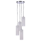 Craftmade Myos 4 Light 12" Wide Multi Light Pendant Chrome