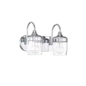 Craftmade Wrenn 2 Light 13" Wide Vanity Light Chrome