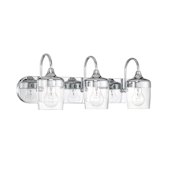 Craftmade Wrenn 3 Light 24" Wide Vanity Light Chrome