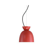 Craftmade Ventura Dome 8" Wide Suspension Mini Pendant Baked Clay