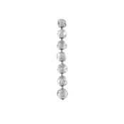Craftmade Jackie 9" Wide LED Multi Light Pendant Polished Nickel