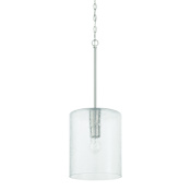 Craftmade Lyndsey 10" Wide Pendant Brushed Polished Nickel