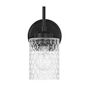 Craftmade Claire 10" Tall Wall Sconce Flat Black
