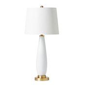 Craftmade 28" Tall Buffet Table Lamp Satin Brass