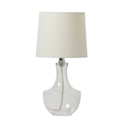 Craftmade 16" Tall Vase Table Lamp Brushed Polished Nickel