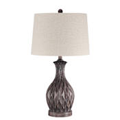 Craftmade 27" Tall Vase Table Lamp Painted Brown