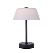 Craftmade 13" Tall Rechargeable LED Buffet Outdoor Lamp - Midnight Midnight