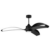 Craftmade Bandeaux 60" 3 Blade Indoor LED Ceiling Fan Flat Black