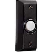 Craftmade Beveled Rectangle Pushbutton from the Builder Surface Mount Collection Bronze