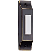 Craftmade Die-Cast Builder Pushbutton from the Builder Surface Mount Collection Antique Bronze
