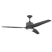 Craftmade Mobi 60" 3 Blade Indoor / Outdoor LED Ceiling Fan Aged Galvanized