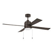 Craftmade McCoy 52" 4 Blade Indoor / Outdoor LED Ceiling Fan Classic Bronze