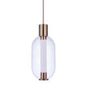 Craftmade Holmes 10" Wide Pendant Satin Brass