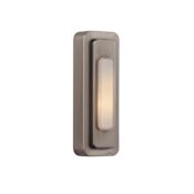 Craftmade 3-2/5" Tall Lighted Pushbutton Doorbell Antique Pewter