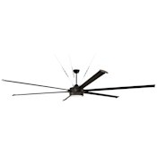 Craftmade Prost 120" 6 Blade Indoor Smart LED Ceiling Fan Espresso