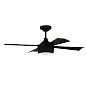 Craftmade Theo 42" 4 Blade Indoor LED Ceiling Fan Flat Black