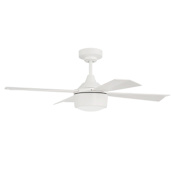 Craftmade Theo 42" 4 Blade Indoor LED Ceiling Fan White