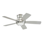 Craftmade Tempo 44" 5 Blade Indoor LED Ceiling Fan Brushed Polished Nickel