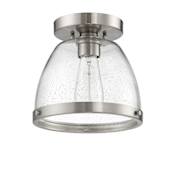 Craftmade Lodie 8" Wide Flush Mount Ceiling Fixture Brushed Polished Nickel