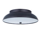 Craftmade Soul 13" Wide LED Flush Mount Ceiling Fixture Flat Black