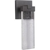 Craftmade Aria 15" Tall LED Outdoor Wall Sconce Matte Black
