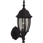 Craftmade Bent Glass 16" Tall Outdoor Wall Sconce Matte Black