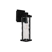 Craftmade Pyrmont 15" Tall Outdoor Wall Sconce Midnight