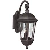 Craftmade Britannia 3 Light 22" Tall Outdoor Wall Sconce Oiled Bronze