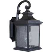 Craftmade Gentry 14" Tall Outdoor Wall Sconce Midnight