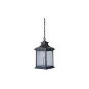 Craftmade 9" Wide Outdoor Mini Pendant Midnight