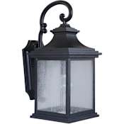 Craftmade Gentry 20" Tall Outdoor Wall Sconce Midnight