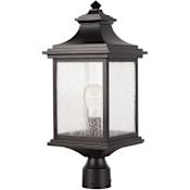 Craftmade Gentry 21" Tall Post Light Midnight