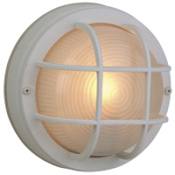 Craftmade Bulkheads 5" Tall Outdoor Wall Sconce Matte White
