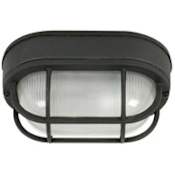 Craftmade Bulkheads 5" Wide Flush Mount Bowl Ceiling Fixture Matte Black
