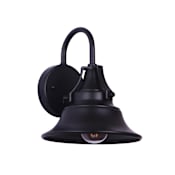 Craftmade Union 10" Tall Outdoor Wall Sconce Midnight