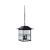 Craftmade Dorset 3 Light 11" Wide Outdoor Pendant Aged Bronze Brushed