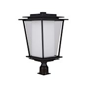 Craftmade Neyland 2 Light 21-1/8" Tall Outdoor Single Head Post Light Oiled Bronze (Outdoor)