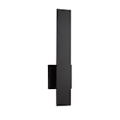 Craftmade Rens 18" Tall LED Outdoor Wall Sconce Midnight