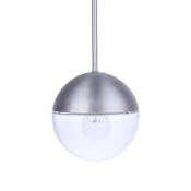Craftmade Evie 8" Wide Mini Pendant Satin Aluminum