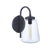 Craftmade Laclede 15" Tall Wall Sconce Midnight