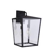 Craftmade Olsen 3 Light 25" Tall Outdoor Wall Sconce Midnight